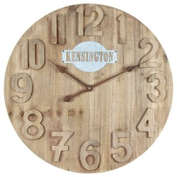 Reloj de pared de madera 60 cm